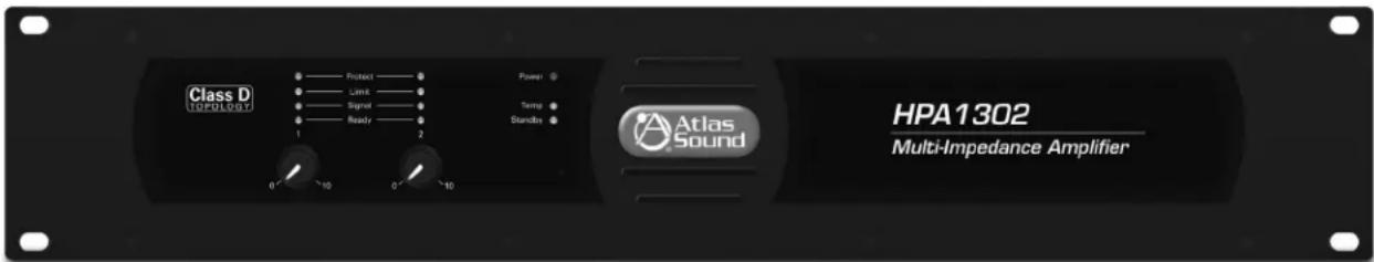 Atlas Sound HPA1302 - Multi-Impedance High Power Amplifiers - 2