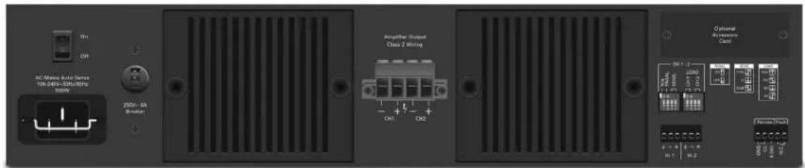Atlas Sound HPA1302 - Front Panel - 1