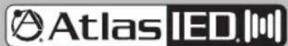 Atlas Sound EJW115XI-W - Amplifier Connections - 2