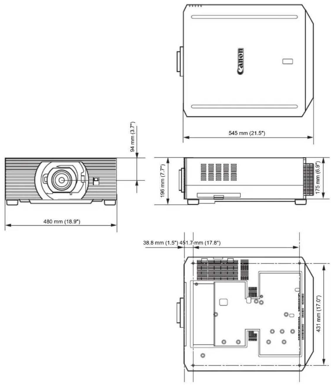 CANON REALiS 4K5020Z - ■ External View - 1