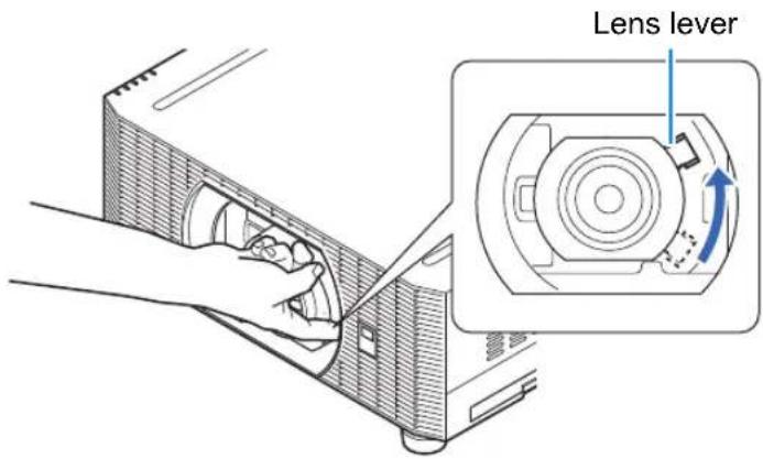 Lens lever