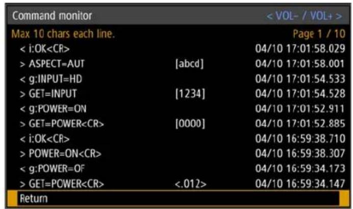 CANON REALiS 4K5020Z - Communication settings - 2