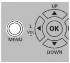 MENU L VOL UP OK DOWN