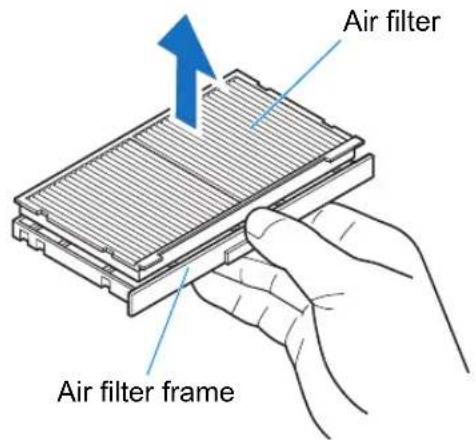 Air filter Air filter frame