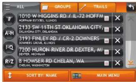 ALL GROUPS TRAILS # 1010 W HIGGINS RD / IL-72 HOFFM HOFFMAN ESTATES, ILLINOIS A-H 2133 SW 11TH ST OKLAHOMA CITY, OKLAHOMA CITY, OKLAHOMA I-Q 3193 FINLEY RD / CR-2 DOWNERS DOWNERS GROVE, ILLINOIS 7200 HURON RIVER DR DEXTER, MI DEXTER, MICHIGAN R-Z 8 HOWSER RD CHELAN, WA CHELAN, WASHINGTON SORT BY: NA…