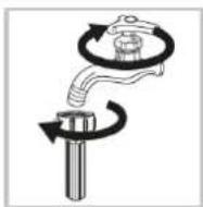BOMANN WA 7182 - Inlet filter at the tap - 1