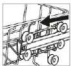 BOMANN GSP 7406 - Einstellung des oberen Korbes - 1