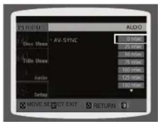 SAMSUNG HT-X710T - SETTING THE AV SYNC - 2