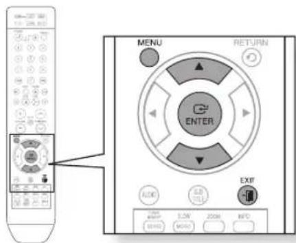 SAMSUNG HT-X710T - Using the Title Menu - 1