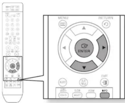 SAMSUNG HT-X710T - To Select a Repeat Playback Mode on the disc Information Screen - 4