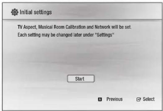 SAMSUNG HT-C7530W - Before Starting (Initial settings) - 2