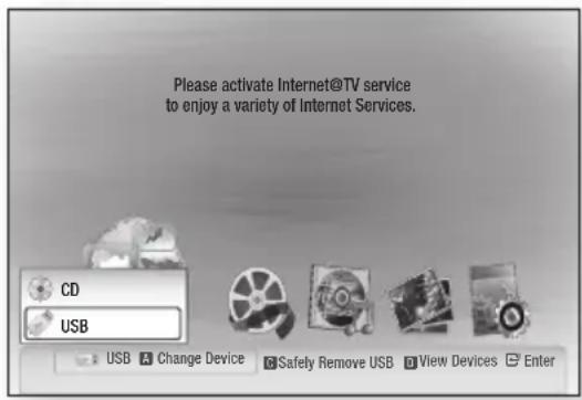 SAMSUNG HT-C7530W - Playing back a USB Storage - 2