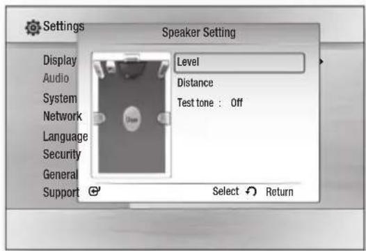 SAMSUNG HT-C7530W - Speaker Setting - 1