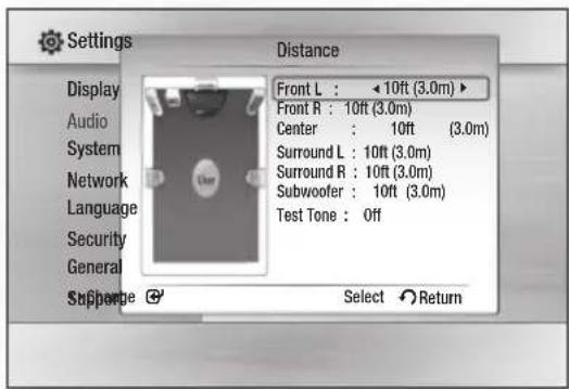 SAMSUNG HT-C7530W - Distance - 1