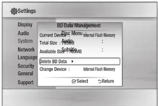 SAMSUNG HT-C7530W - BD Data Management - 1