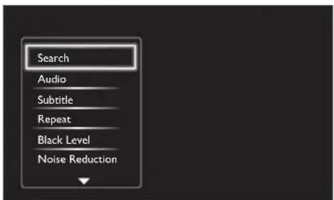 PHILIPS HTS3506 - Play Menu - 1