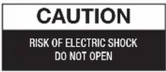 SAMSUNG HT-EM54C - Warning - 2