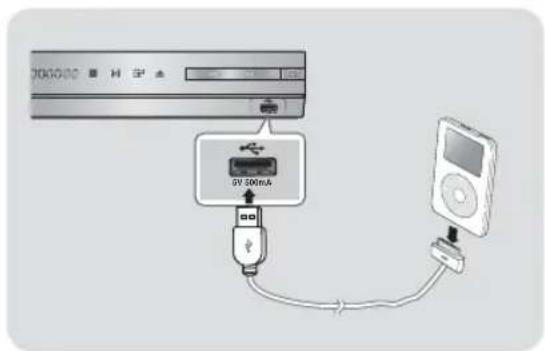 SAMSUNG HT-EM54C - Using a Dock - 1