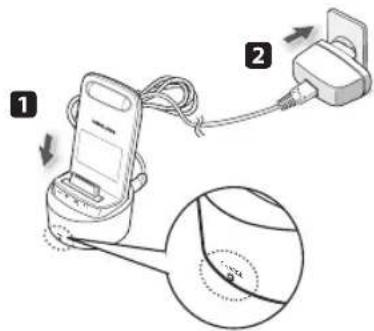 SAMSUNG HT-D5210C - How to charge the Wireless Transmitter - 1