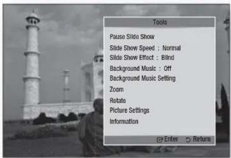 SAMSUNG HT-D5210C - Using the TOOLS button - 2