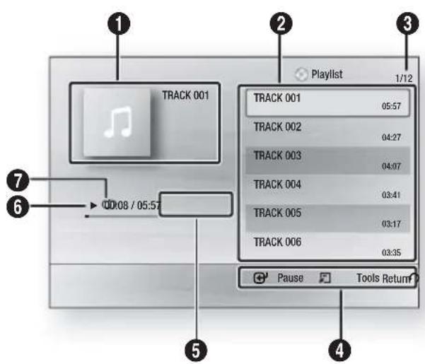 SAMSUNG HT-C6900W - Playing an Audio CD (CD-DA)/MP3 - 1