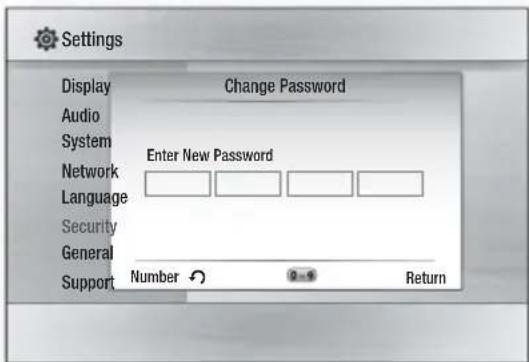 SAMSUNG HT-C6900W - Change Password - 1
