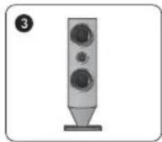 SAMSUNG HT-C6900W - How to install the speaker - 2
