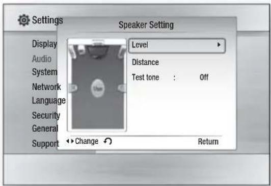 SAMSUNG HT-C6900W - Speaker Setting - 1