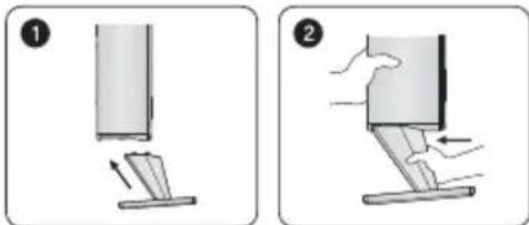 SAMSUNG HT-C6900W - How to install the speaker - 1