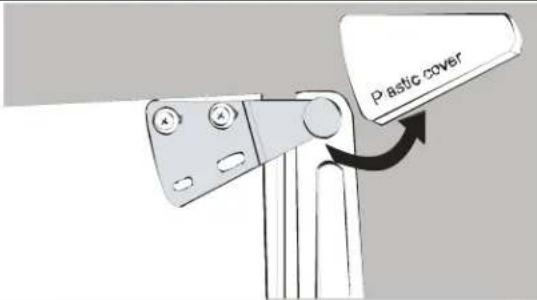 Whynter CUF-210SS - Reversing the Door Swing - 2