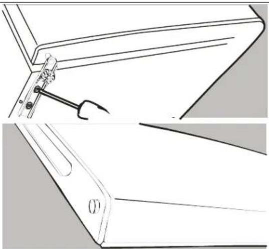 Whynter CUF-210SS - Reversing the Door Swing - 1