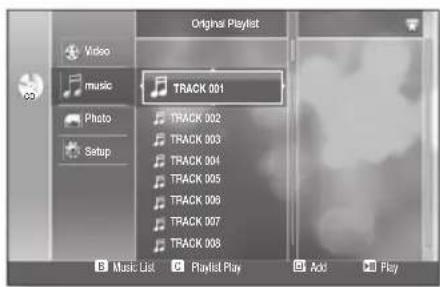 SAMSUNG HT-BD2ET - Playlist - 1