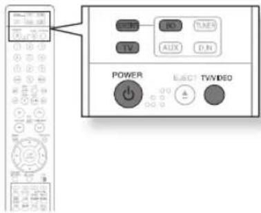 SAMSUNG HT-BD2ET - USING THE REMOTE CONTROL TO OPERATE THE BLU-RAY HOME THEATER OR YOUR SAMSUNG TV - 1