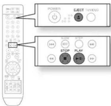 SAMSUNG HT-BD2ET - PLAYING A DISC - 2