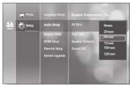SAMSUNG HT-BD2ET - AV Sync - 1