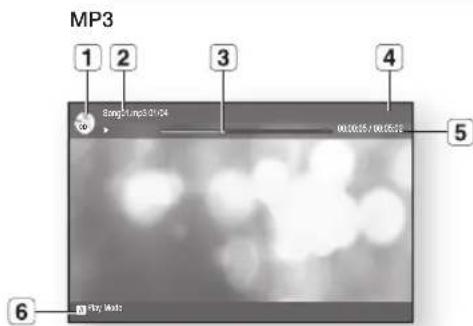SAMSUNG HT-BD2ET - PLAYING AN MP3 - 4