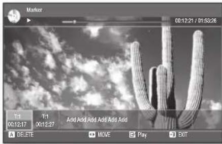 SAMSUNG HT-BD2ET - Playing back a bookmark - 1
