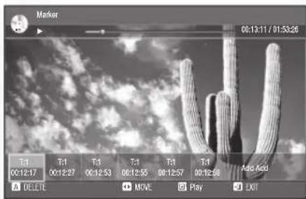 SAMSUNG HT-BD2ET - Clearing a bookmark - 1