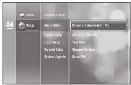 SAMSUNG HT-BD2ET - Setting the Speaker Distance - 1