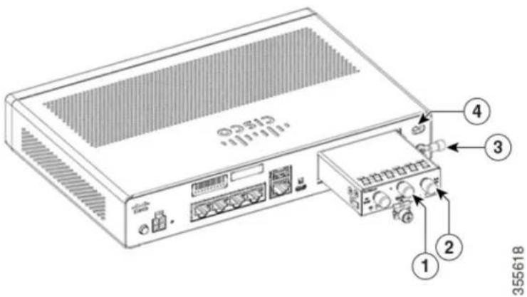 CISCO C1121X-8PLTEPWE - InstallanLTEPluggableModuleonaC1101-4P - 1