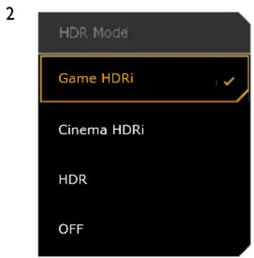 HDR Model Game HDRi Cinema HDRi HDR OFF