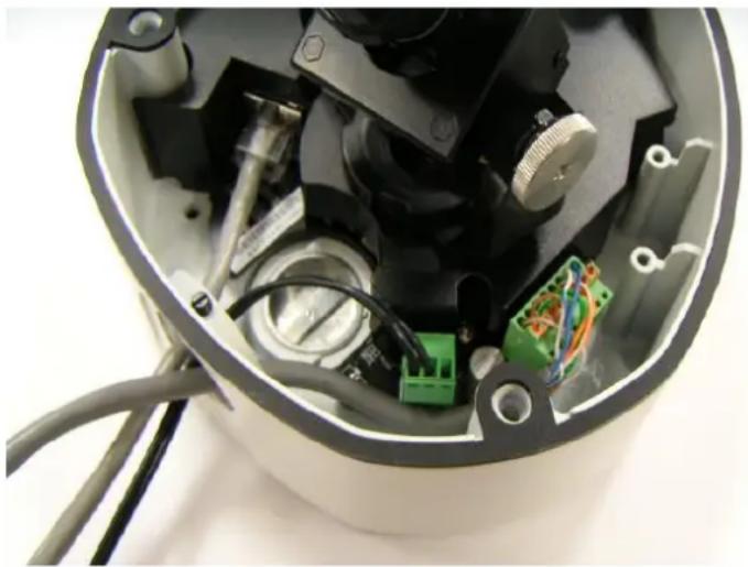 ACTi TCM-7411 - 3) Connect cables to connectors - 1