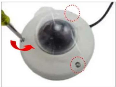 ACTi E923M - Step 2: Open the Dome Cover - 1