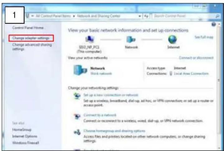 ACTi E923M - Manually adjust the IP address of the PC: - 1