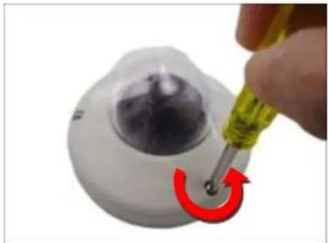 ACTi E923M - How to Insert the Memory Card - 1