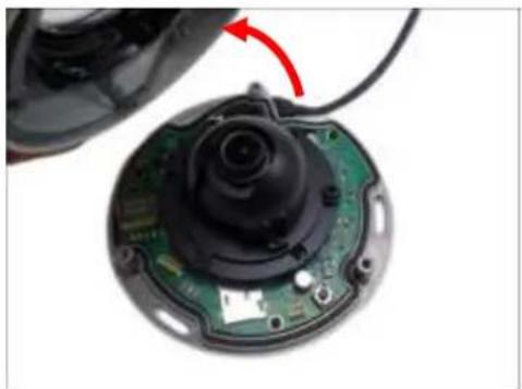 ACTi E923M - Step 2: Open the Dome Cover - 2