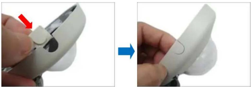 ACTi E923M - If the cable will pass through a hole on the surface: - 2
