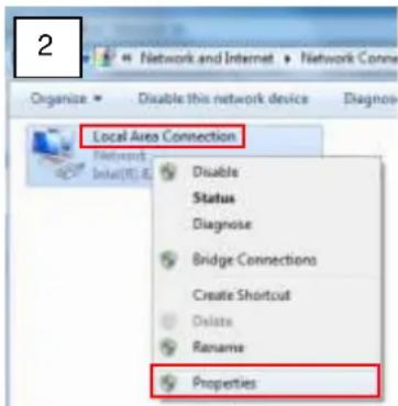 ACTi Q11 - Manually adjust the IP address of the PC - 2