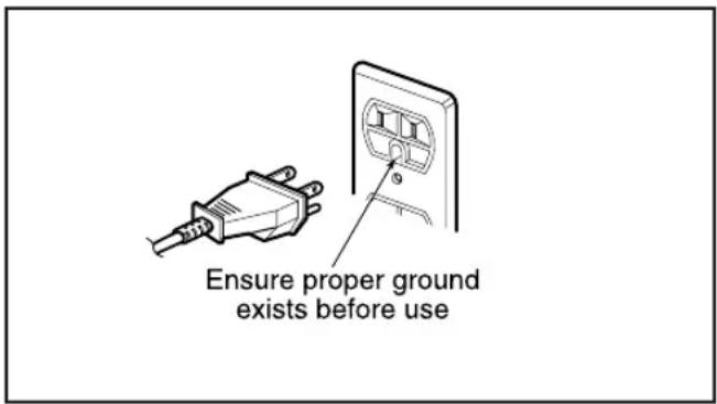 LG LMV1314B - WARNING - If you use the grounding plug improperly, you risk electric shock. - 1