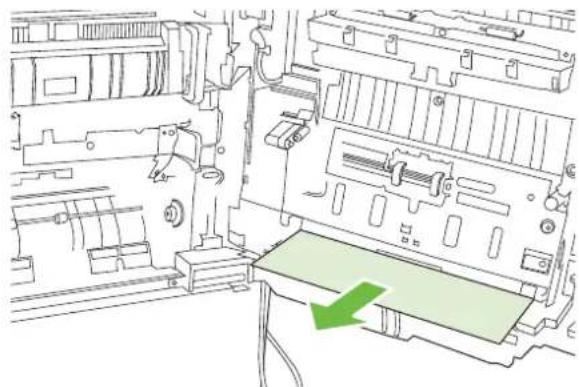 HP LaserJet CM6030F - AREA 6: Clear jams in Tray 1 - 3